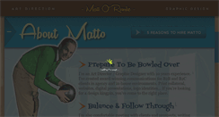 Desktop Screenshot of mattorourke.net